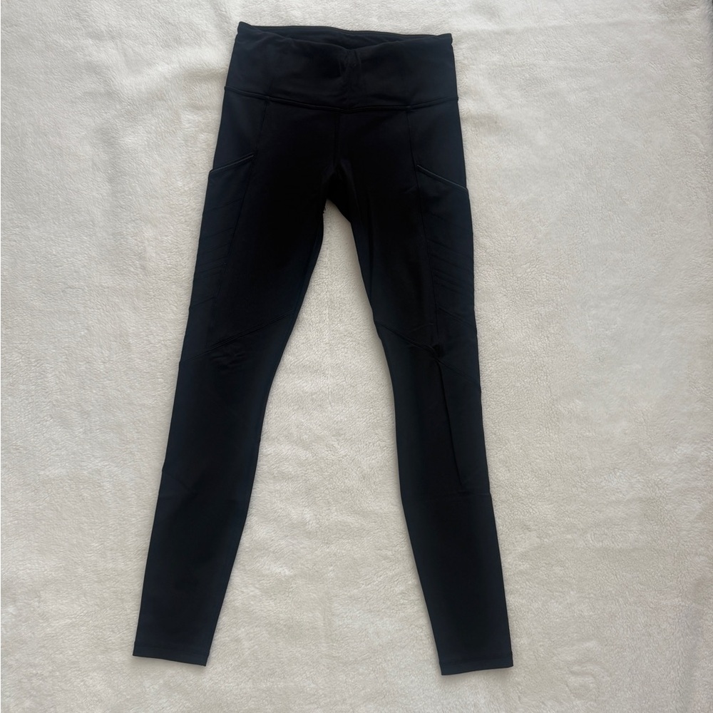 lululemon Fleece Lined Black Leggings Size 6